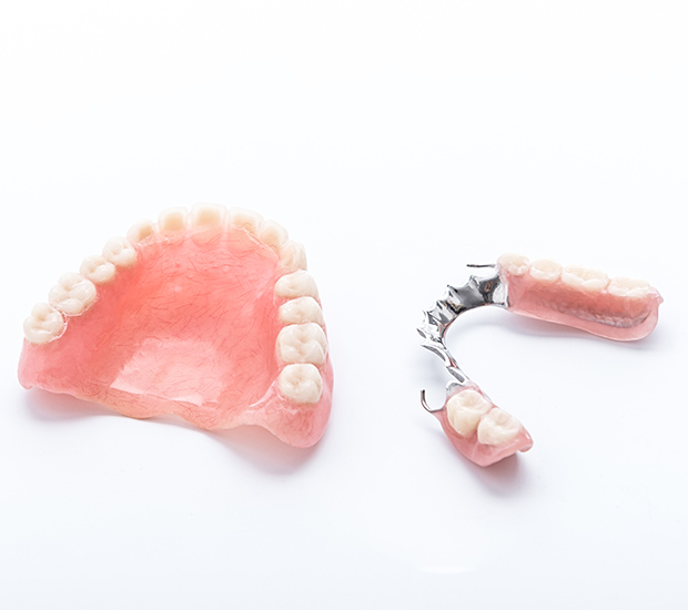 Draper Partial Dentures for Back Teeth
